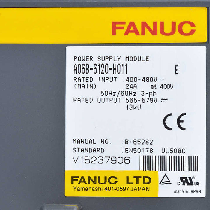 FANUC a06b-6120-h011 Power Supply Module 