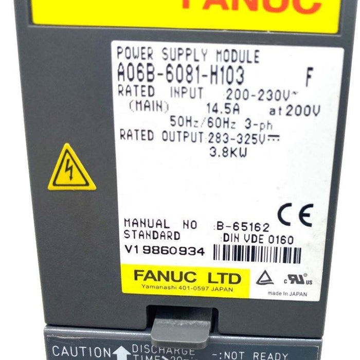 FANUC a06b-6081-h103 Power Supply Module