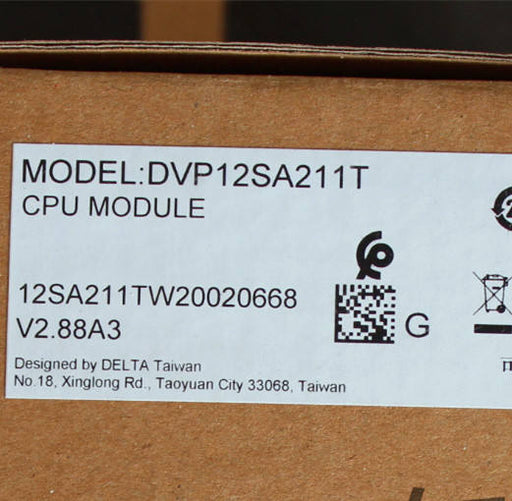 Del Ta Delta DvpsaPlc Cpu Module DVP12SA211T New