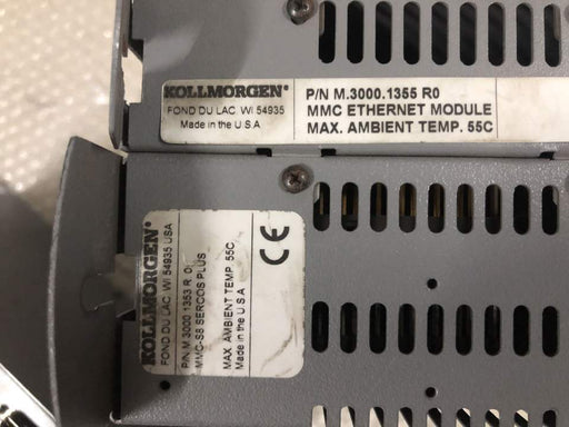 Used Kollmorgen MMC-S8 SERCOSPLUS Servo Motor Drive Controller Amplifier