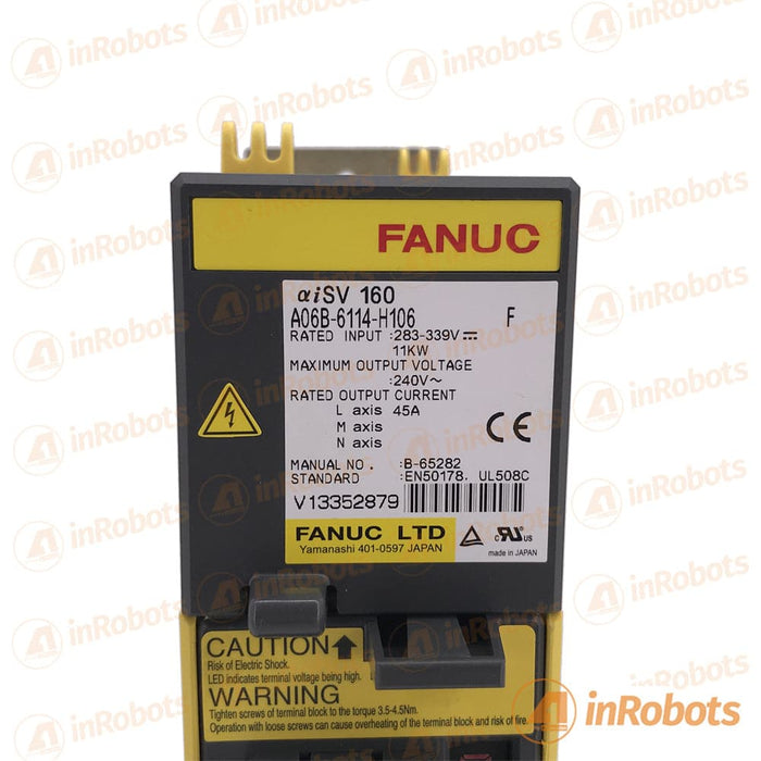 FANUC a06b-6114-h106 Servo Drive Amplifier