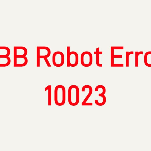 ABB Robot Error 10023 Troubleshooting: Fixing Encoder Signal Instability on IRC5 Controller