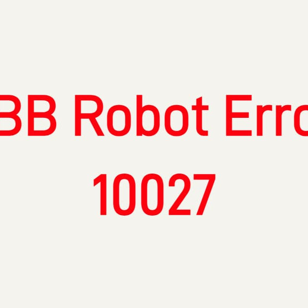 ABB Robot Error 10127 Position Deviation troubleshooting guide for IRC5 controllers and servo drive repair.