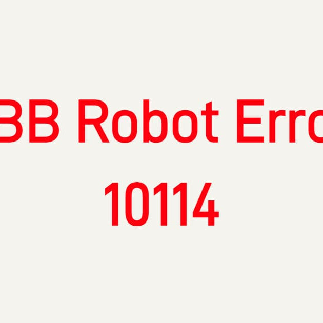 ABB Robot Error 10114 Axis Motion Compensation Error troubleshooting for IRC5 controller, servo drives, and encoder feedback