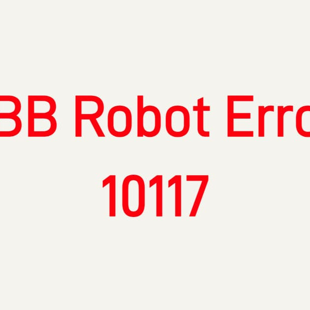 Troubleshooting ABB Robot Error 10117 Axis Resolver Drift on IRC5 controller, covering resolver feedback and servo motor alignment.