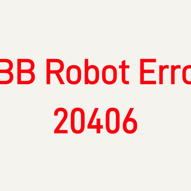 Troubleshooting ABB Robot Error 20406 Safety Circuit Short on IRC5 controller, including safety wiring inspection and E-Stop circuit diagnostics.