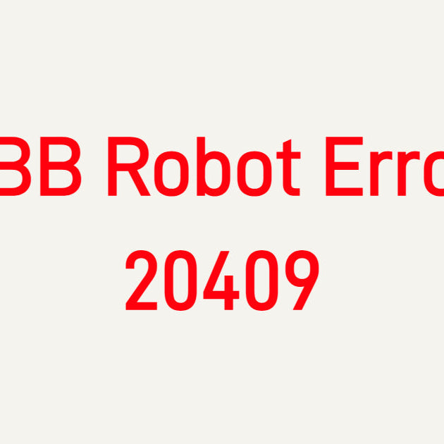 Troubleshooting ABB Robot Error 20409 Safety Circuit Overload on IRC5 controller, covering overcurrent diagnostics in safety relays and E-Stop wiring.