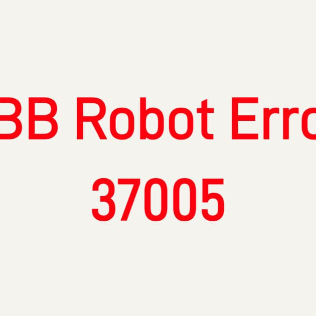 ABB Robot Error 37005 Fieldbus Device Address Conflict troubleshooting for IRC5 controllers and DSQC slave modules.