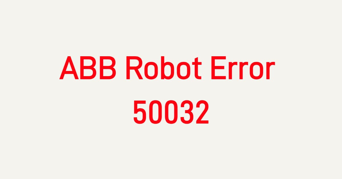 Controller SafeMove Configuration Fault – Causes and Fix