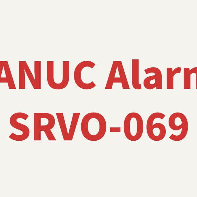 FANUC Alarm SRVO-069 Pulse Coder Alarm troubleshooting and encoder feedback solutions.