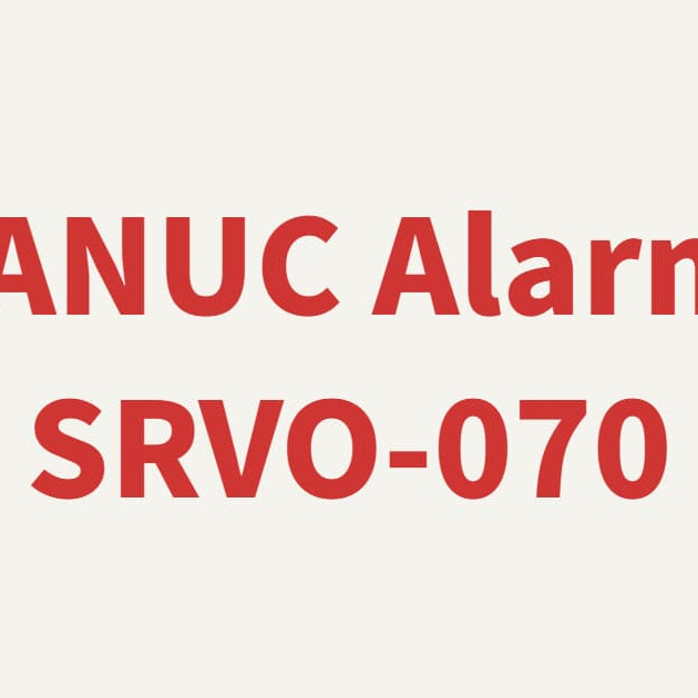 FANUC Alarm SRVO-070 BZAL Alarm troubleshooting for robot absolute position data loss.