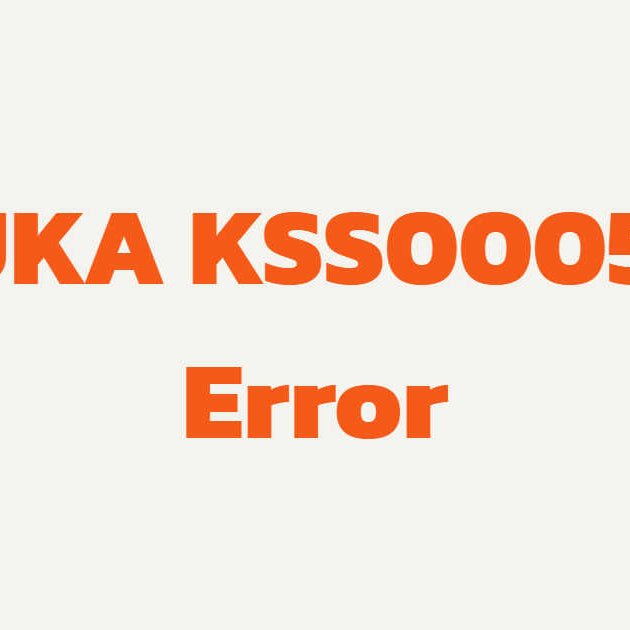 KUKA KSS00053 Cabinet Fan Error troubleshooting and KRC4 cooling fan replacement guide