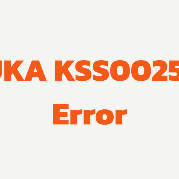 KUKA KSS00250 Variable Not Initialized error troubleshooting for KRL programming and KRC4 controller