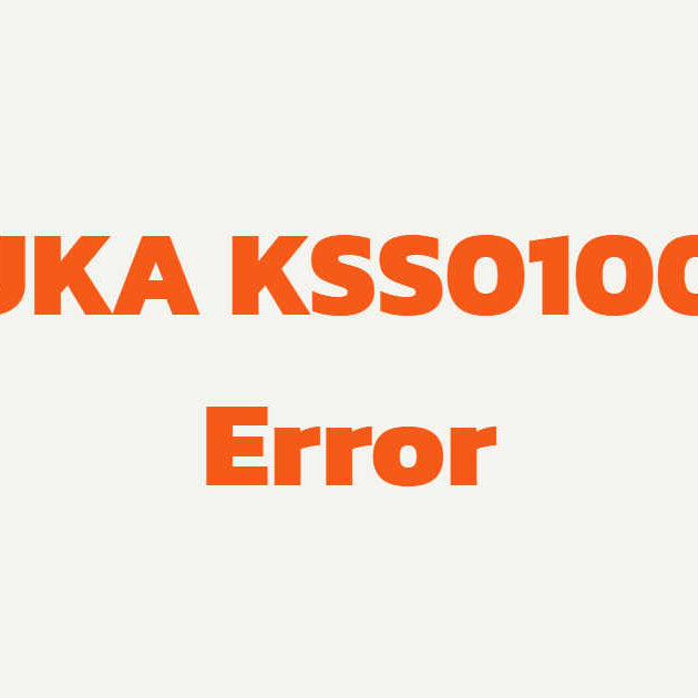 KUKA KSS01001 Configuration Data Error troubleshooting for KRC4 RDC initialization and WorkVisual project mismatch