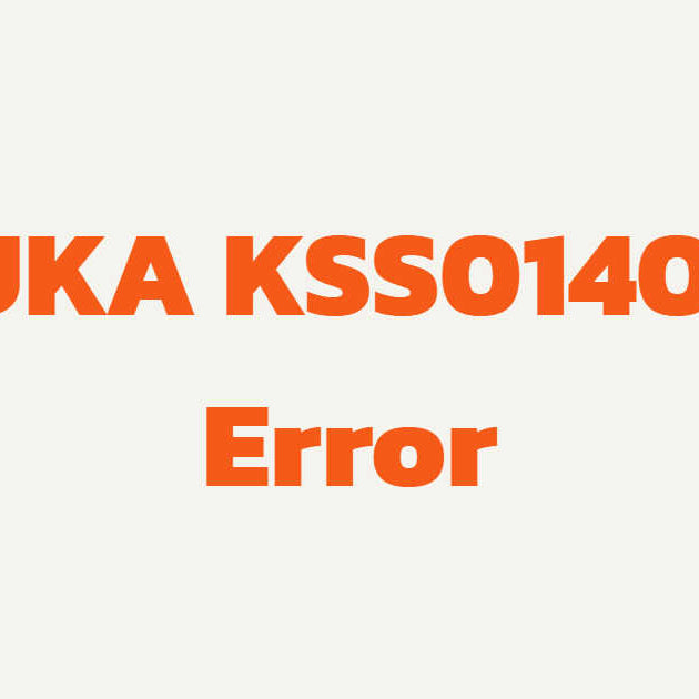 KUKA KSS01409 KRC Controller Error troubleshooting for KRC4 KPC and CCU modules