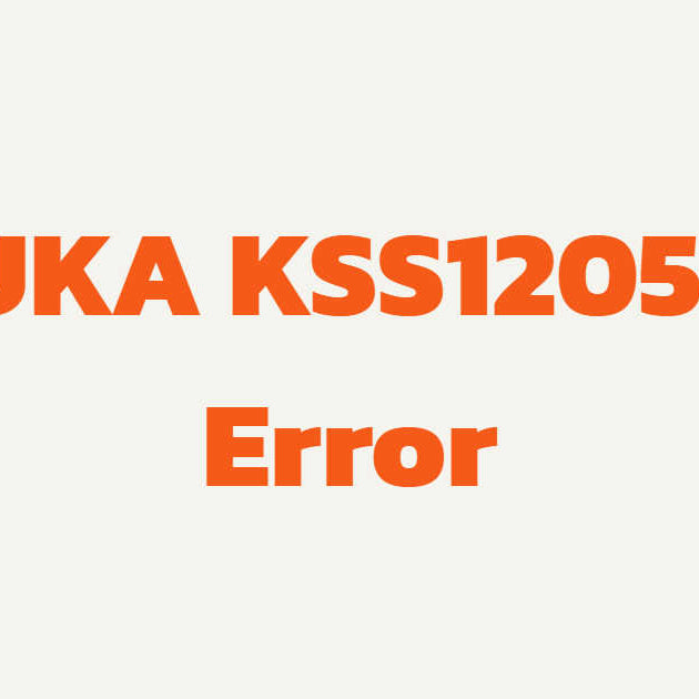 KUKA KSS12050 Cabinet Too Cold error troubleshooting for KRC4 CCU8 temperature sensors and cold start protection