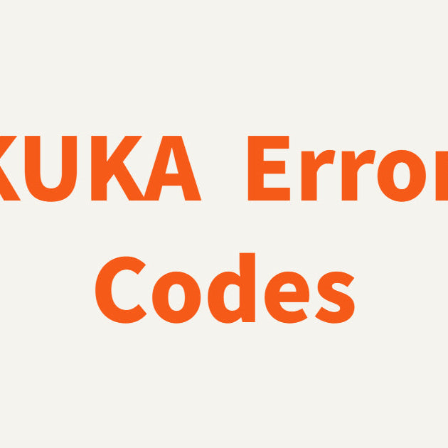 `KUKA KRC4 robot error codes reference: list of KSS alarms on KUKA SmartPad`