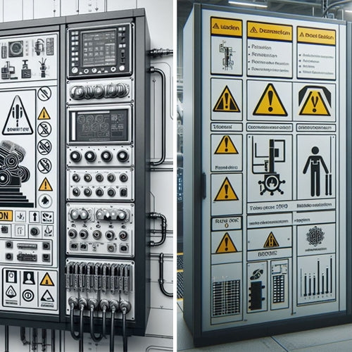 Industrial Robot Safety Signs