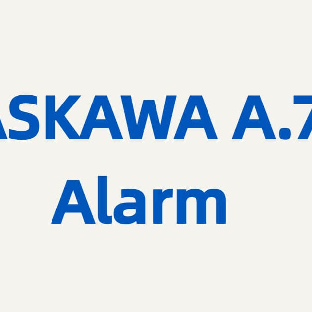 A technical graphic for Yaskawa A.710 Alarm, identifying it as an Overcurrent Alarm in the servo and drive system, used for diagnostic and troubleshooting documentation.