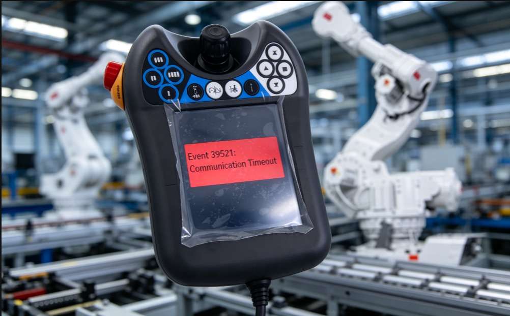 ABB Robot System Communication Timeout | Cable & Encoder ...