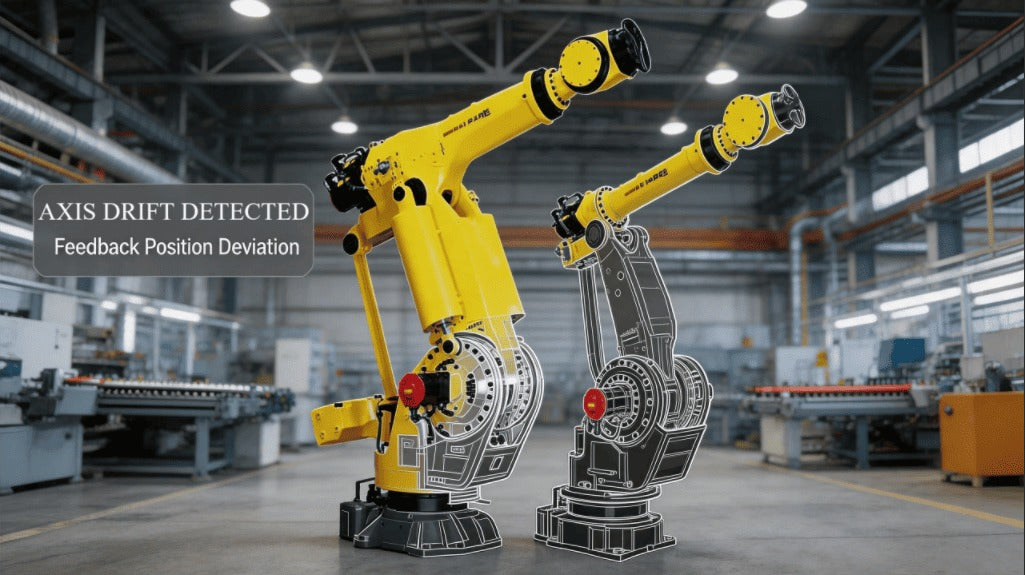 FANUC Robot Axis Drift Problem | Pulse Coder, FSSB & Servo Feedback ...