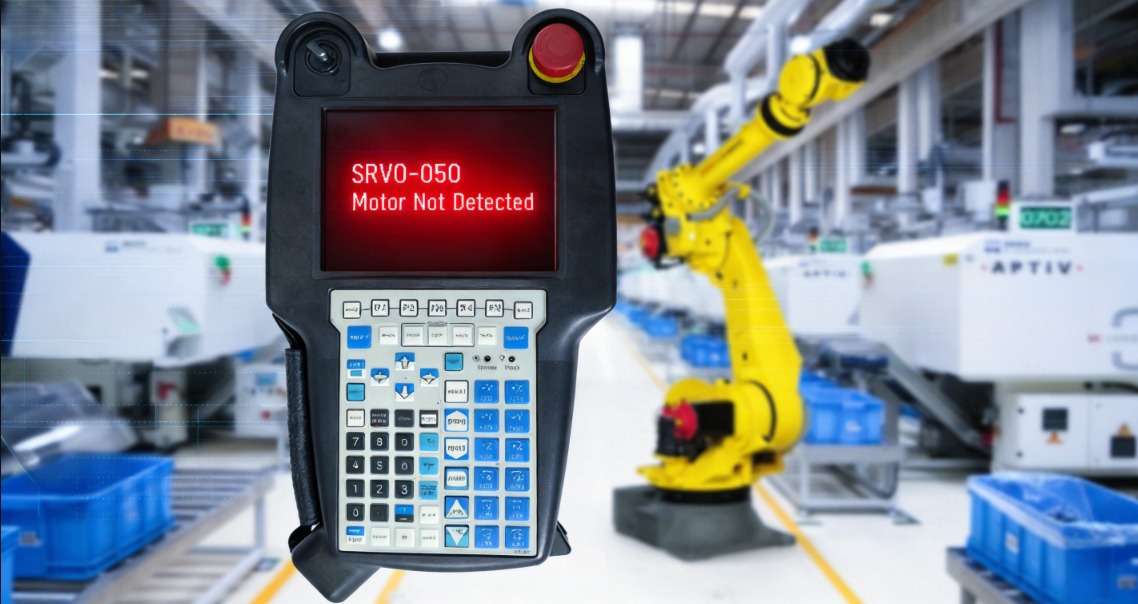 FANUC Controller Cannot Detect Motor | SRVO Alarms & FSSB Communication ...