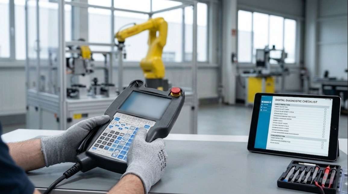 Fanuc Teach Pendant Not Working – Troubleshooting Checklist