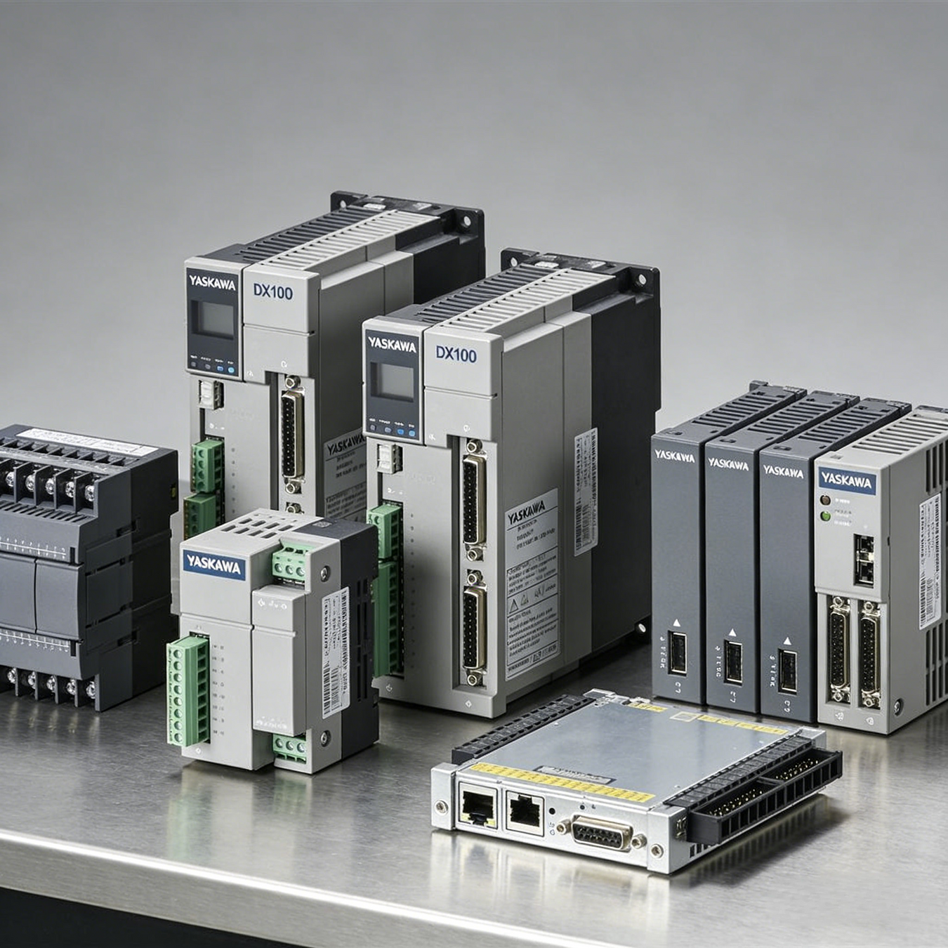 Yaskawa DX100 Robot Parts - Servo Drives, Control Modules & Robot Controller Hardware