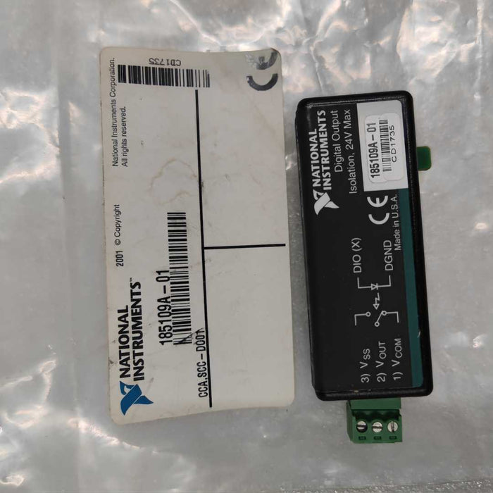 National Instruments Used SCC-DI01 Digital Input Isolation 24V 185106A-01