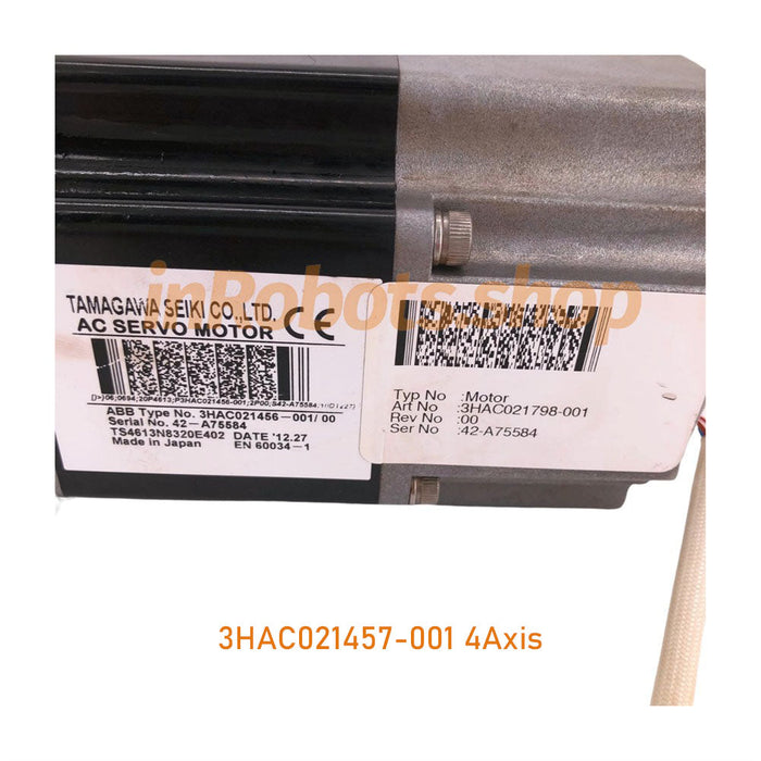 ABB 3HAC021457-001 IRB1600 Rotational AC Servo Motor M43 Used