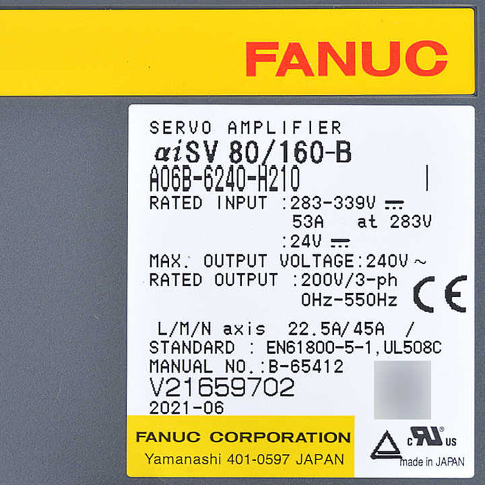 A06B-6240-H210Japan original fanuc cnc control systemOn-the-spot negotiation of Fanuc amplifier driver module