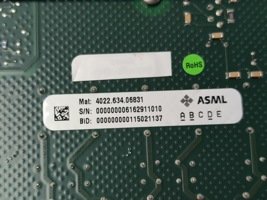 ASML Used PCB Boards 4022.634.06831