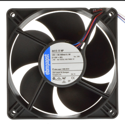 Ebmpapst 4412/2HP 120*120*38MM 4-wire Cooling Fan New