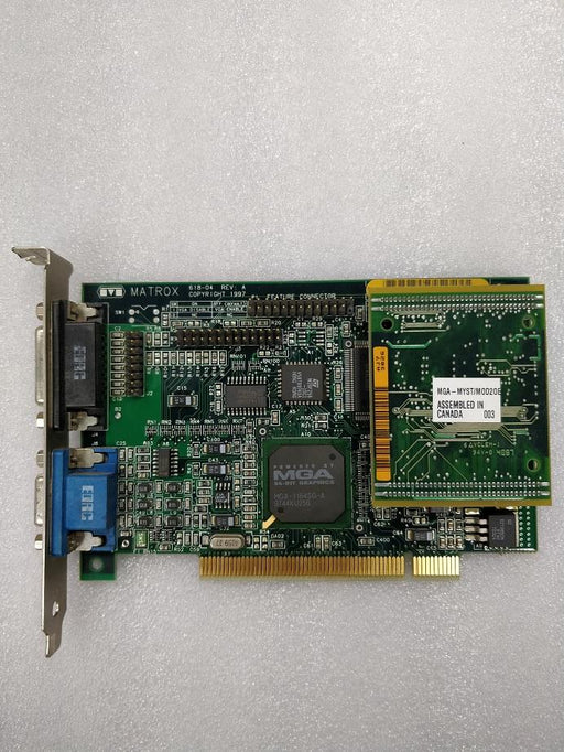 Matrox Negotiateprice Br/Matrox Board Card 618-04 REV.A 100% Original/used
