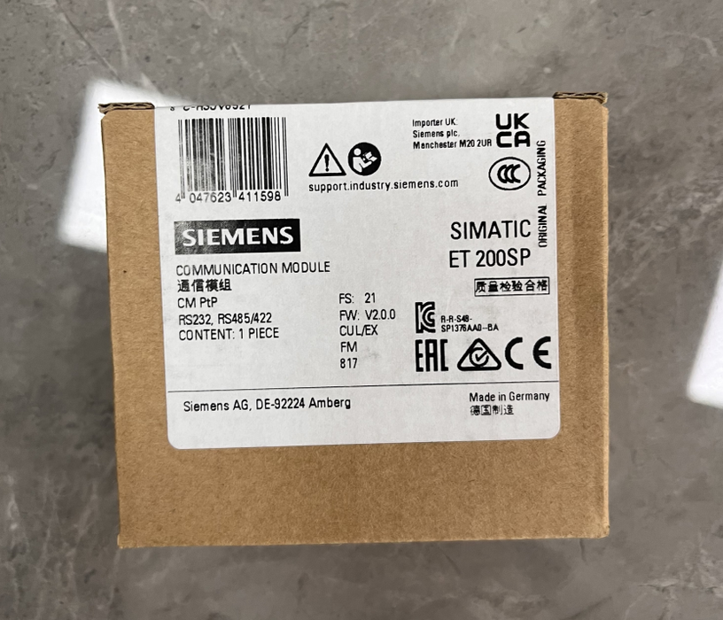Siemens 6ES7137-6AA01-0BA0-1 PLC Module