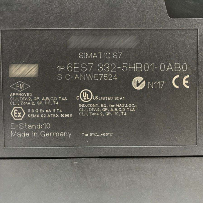 Siemens Simatic CpuEs Hb Ab Electrical Accessories 6ES7332-5HB01-0AB0 Original new