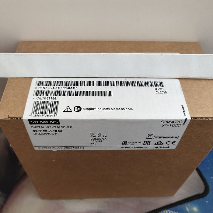 Siemens Songwei S Digital Input Module Esblab Esblab 6ES7521-1BL00-0AB0 Used or New