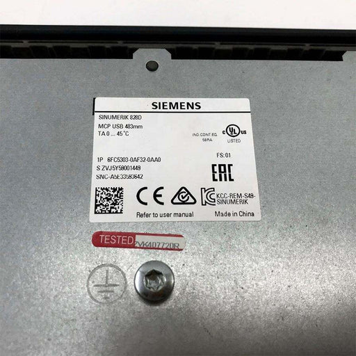 Siemens WholesaleforD McpMachine Control Panel 6FC5303-0AF32-0AA0 Original new