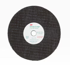 3m green corps Reinforced-Weld-grinding wheel 01991-3-in-x-0.22-in-x-3/8-in-5-Each/Pack-10 packs/Case