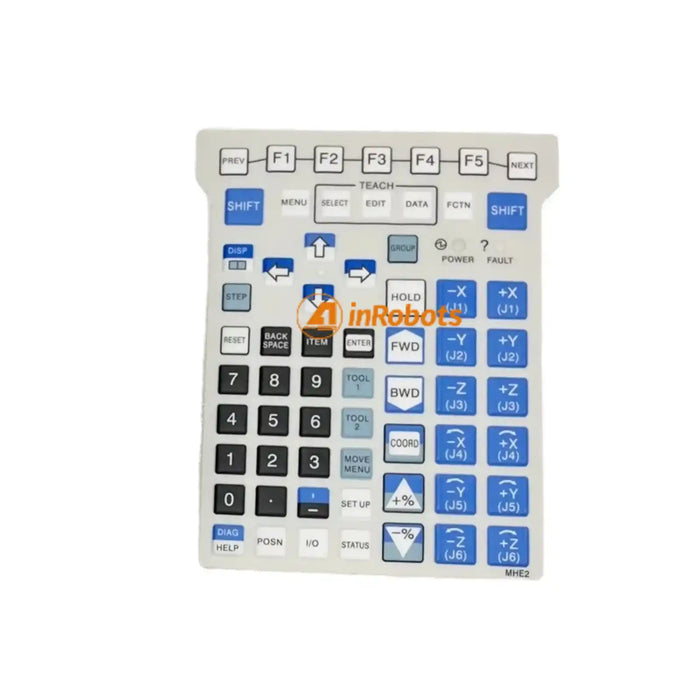 FANUC A05B-2518-C204 iPendant Teach Pendant Keypad Membrane Replacement