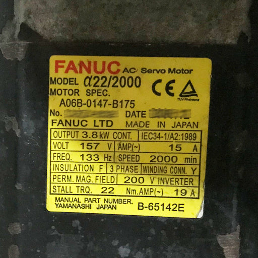 FANUC a06b-0147-b175 AC Servo Motor