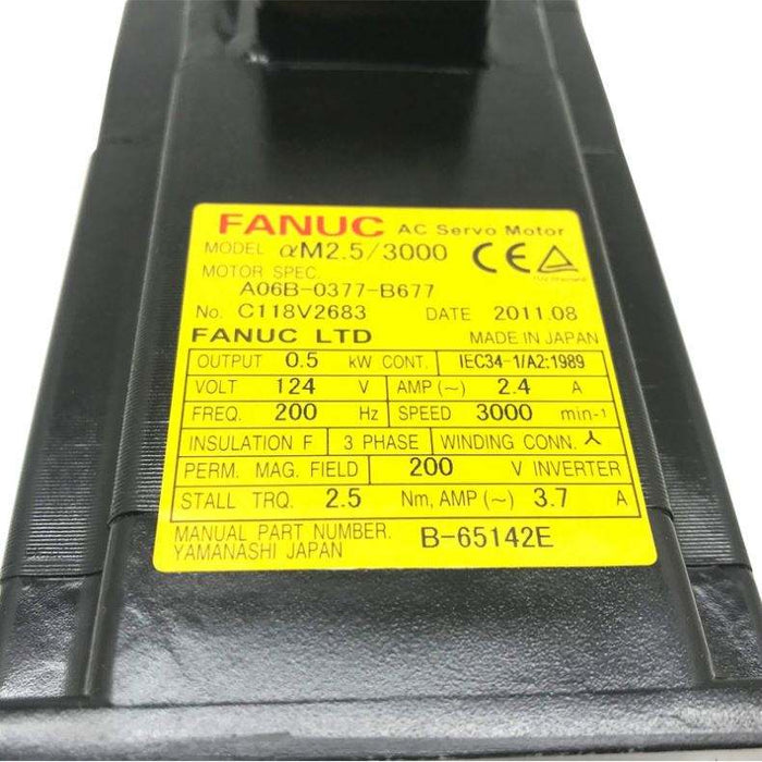 FANUC a06b-0377-b677 AC Servo Motor