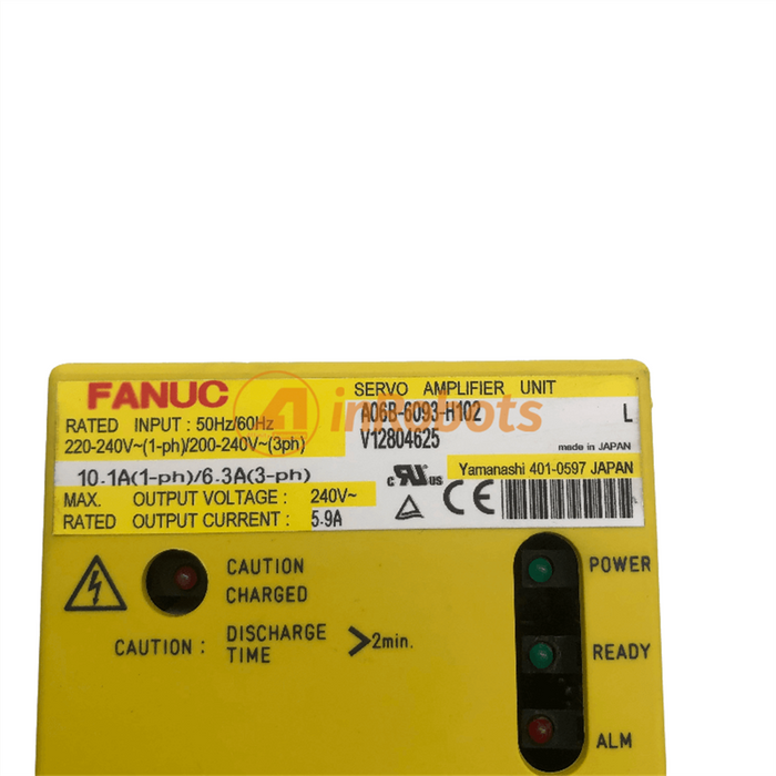 FANUC a06b-6093-h102 Servo Drive Amplifier