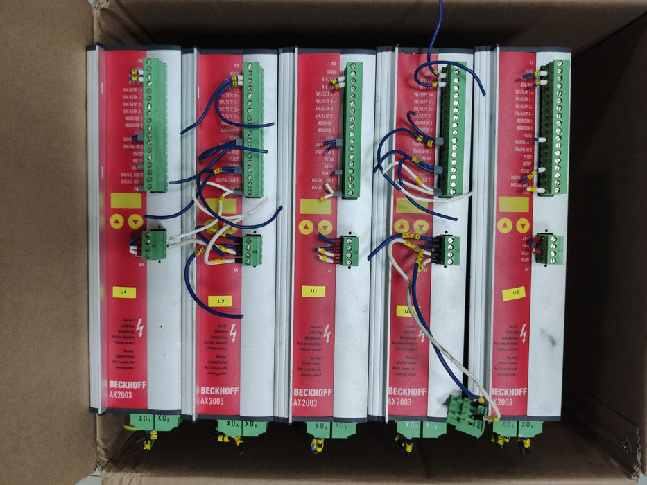 Beckhoff AX2003 Digital Compact Servo Drive