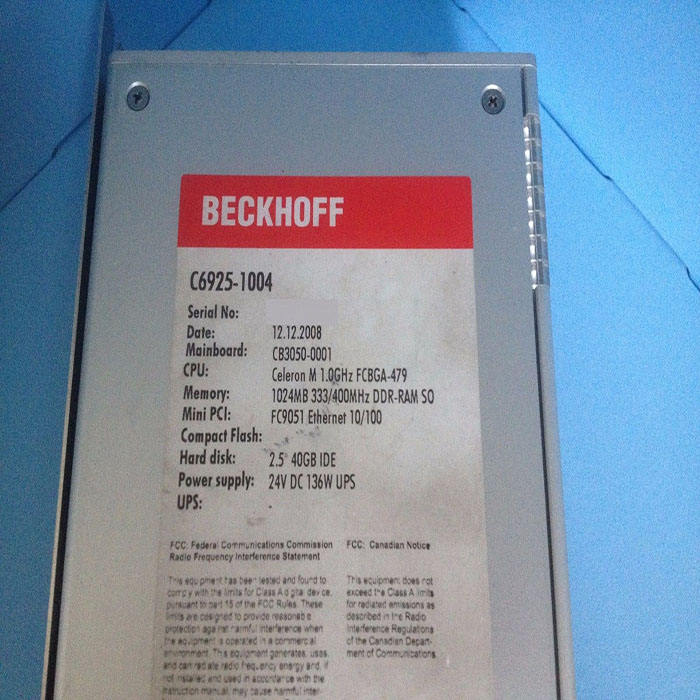 Beckhoff  C6925-1004 USED & NEW