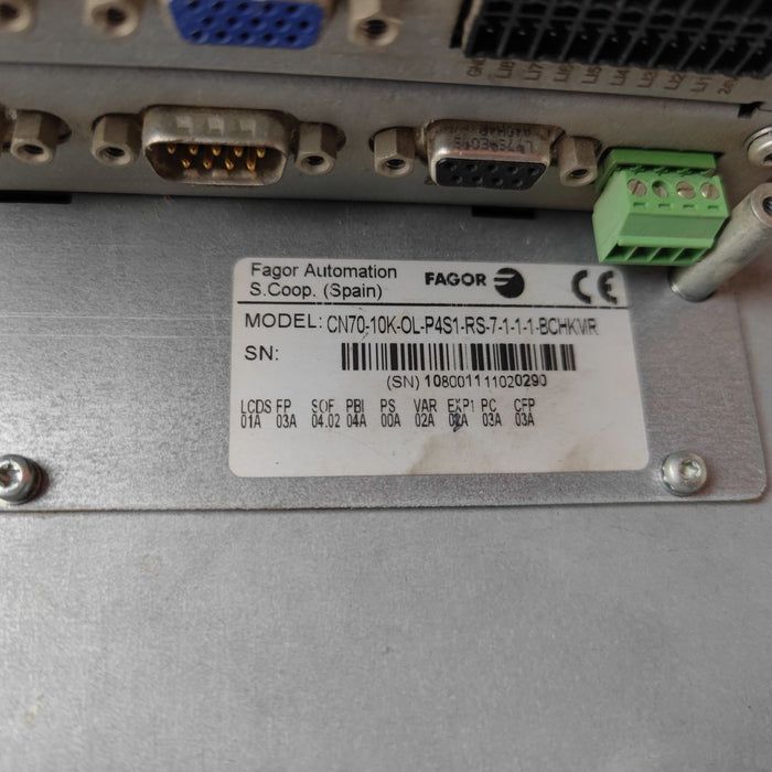 FAGOR 1PCS used working CN70-10K-OL-P4S1-RS-7-1-1-1-BCHKMR Via DHL or Fedex