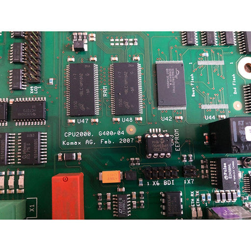 Komax Circuit Pcb Board CPU2000.G400R04 USED & NEW