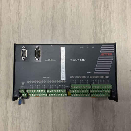 Jetter InstockPlc Remote Modules Industrial Plc Programming Controller D32 PNP Used