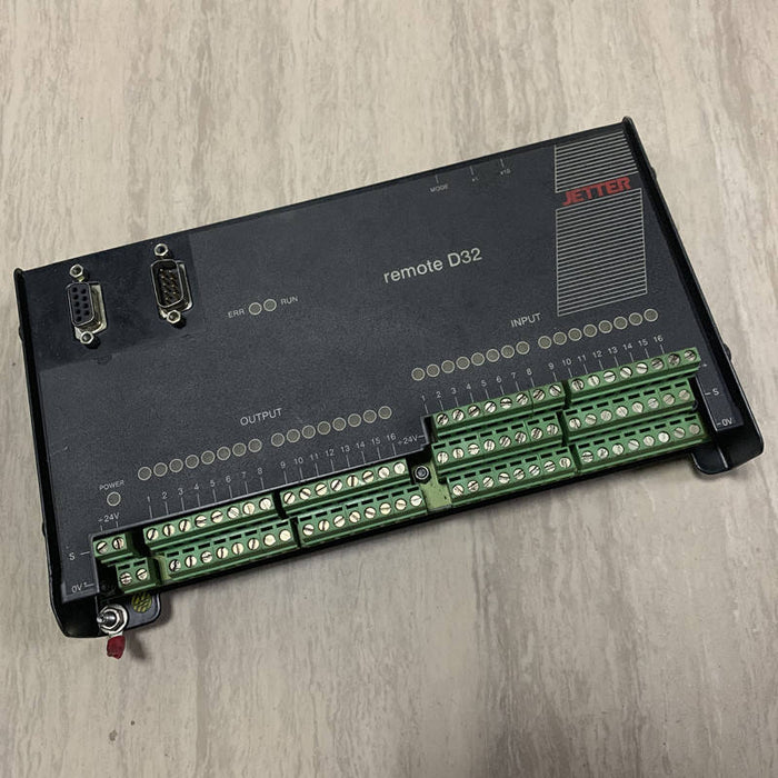 Jetter InstockPlc Remote Expansion Modules Mini Plc Programming Controller D32 PNP-A Used