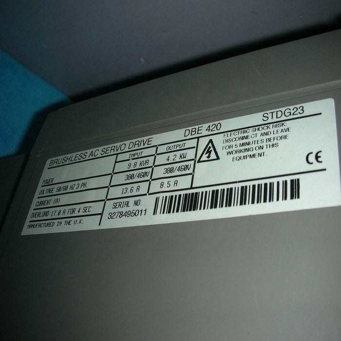 PARKER dbe-420-cti002 Servo Drive Amplifier 